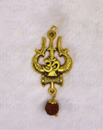 OM Shiva Trishool Rudraksha Necklace 54 Beads
